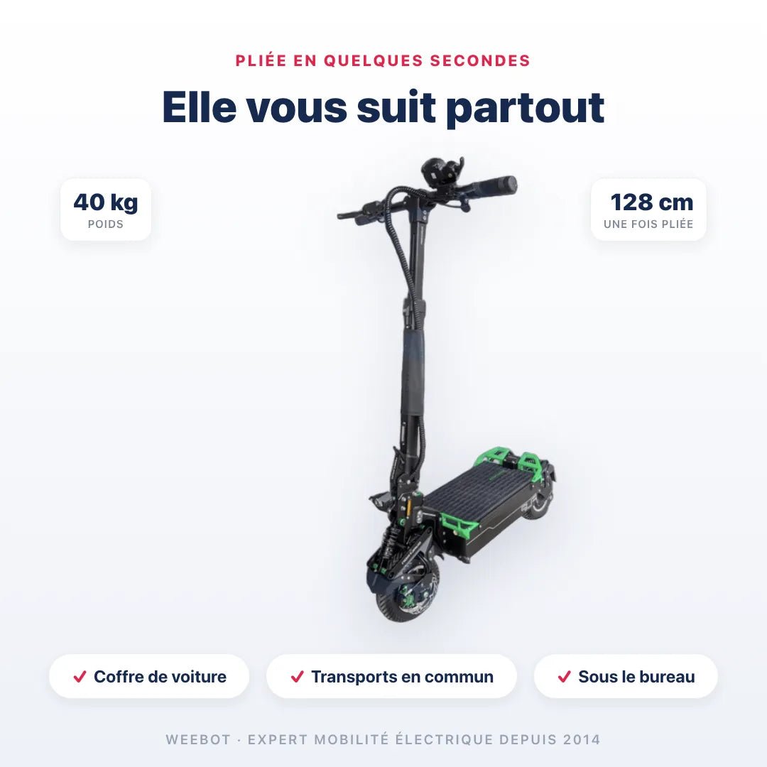 Trottinette Électrique Dualtron Flip - Weebot