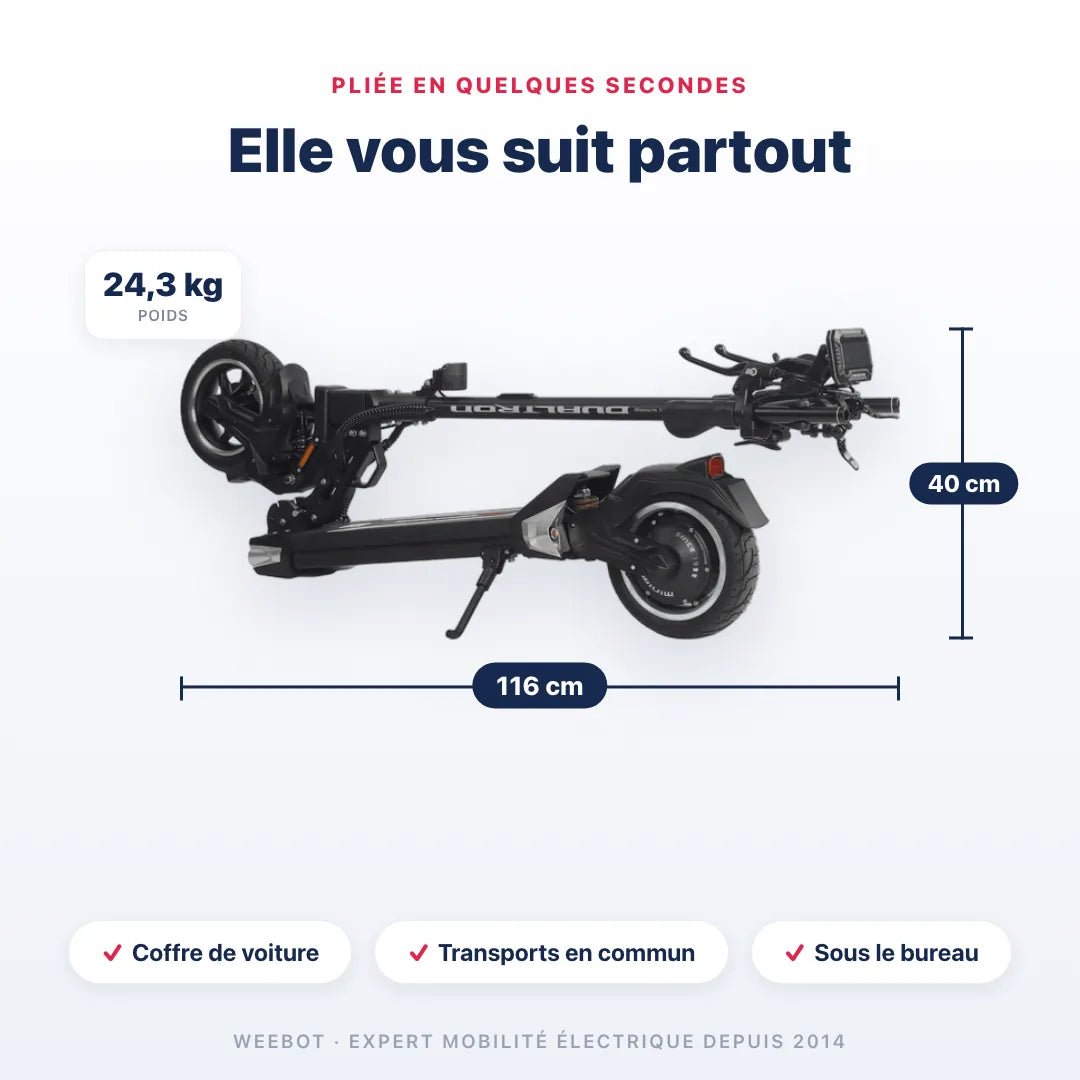 Trottinette Électrique Dualtron Togo Pro - Weebot