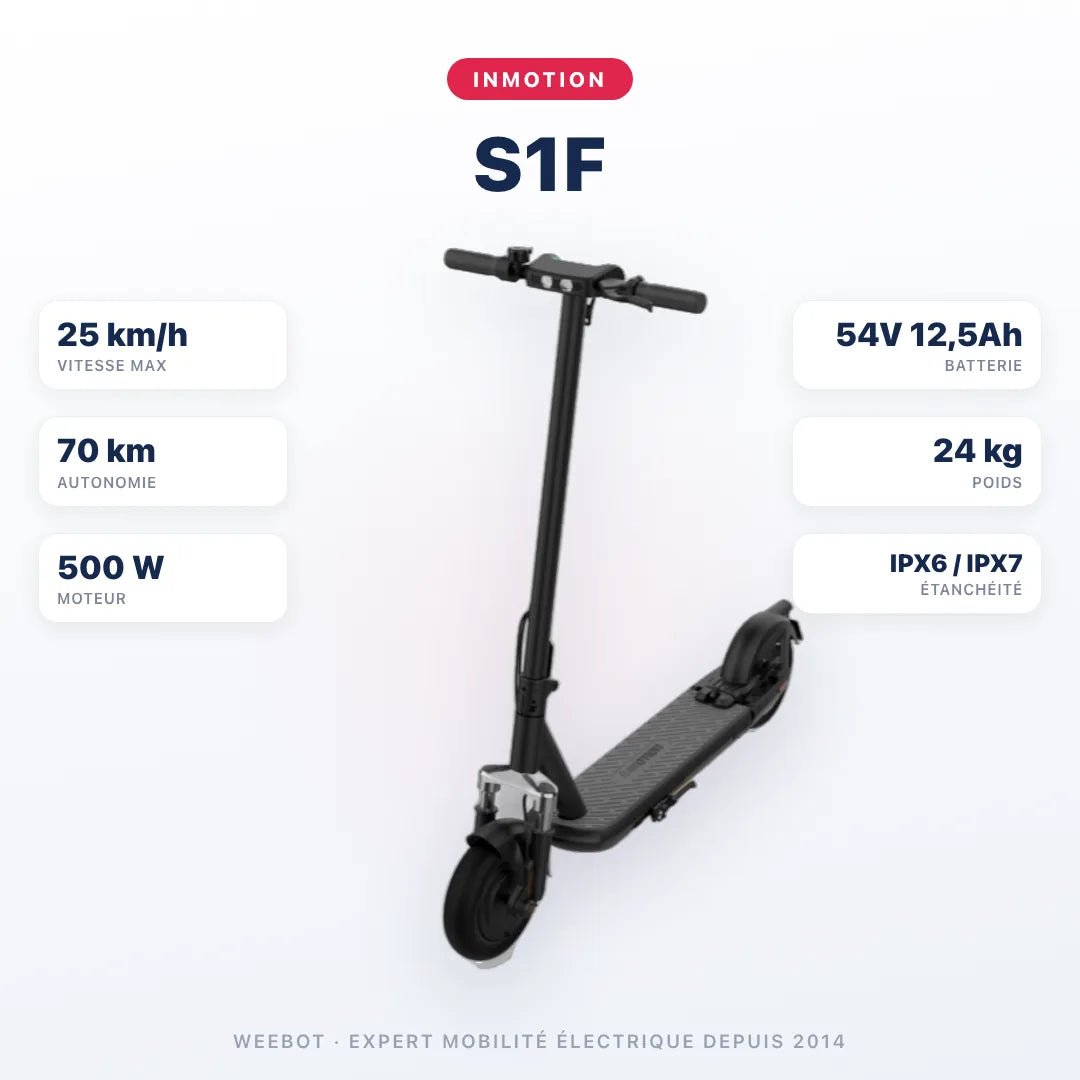 Trottinette Électrique S1F Inmotion - Weebot