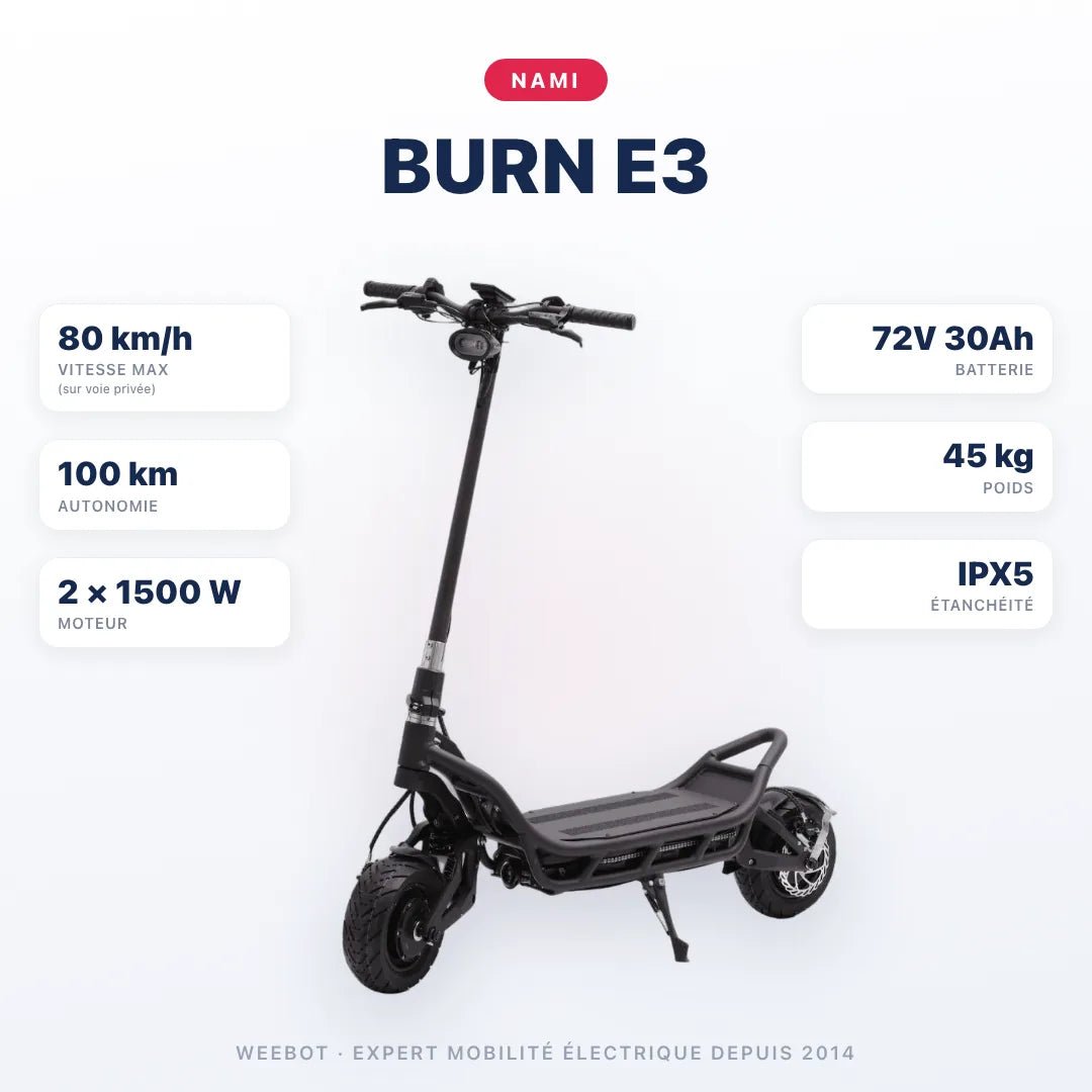 Trottinette Électrique Nami Burn E3 - Weebot