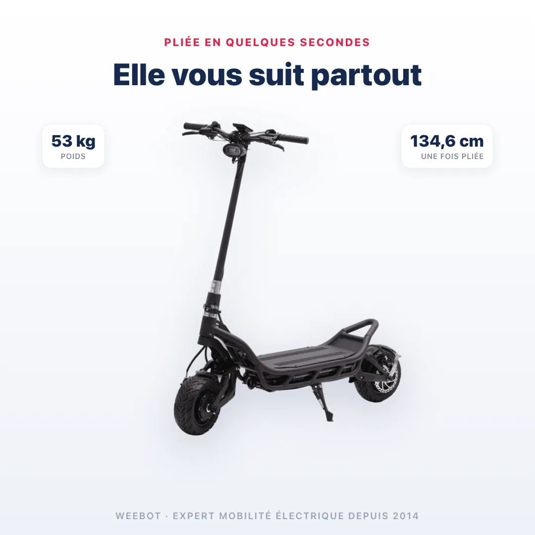 Trottinette Électrique Nami Burn E3 Max - Weebot