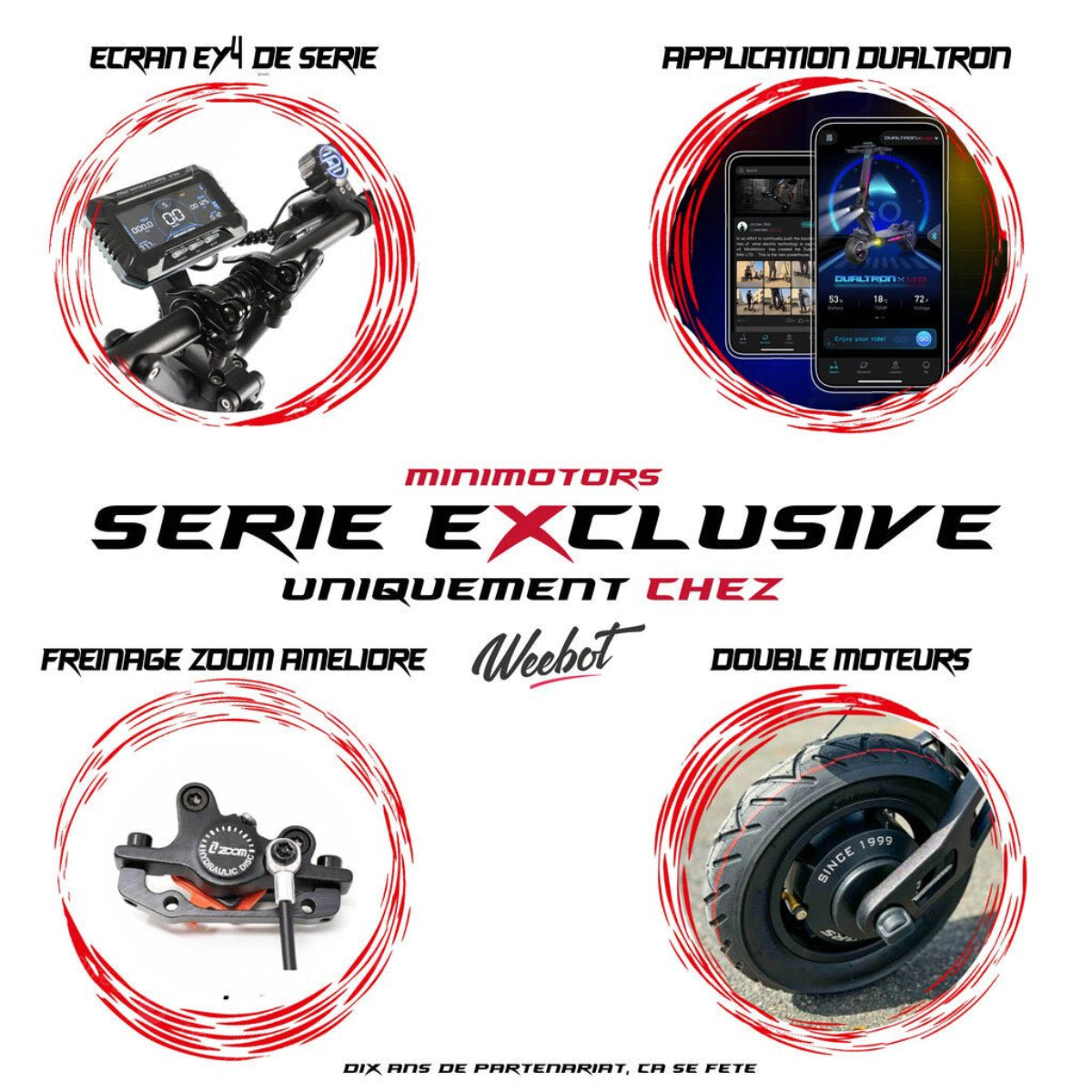 Trottinette Électrique Dualtron Forever limited ecran