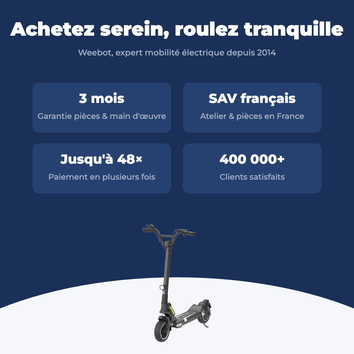 Trottinette Électrique Occasion Dualtron Togo : Reconditionnée — garantie 3 mois, livraison rapide et SAV français