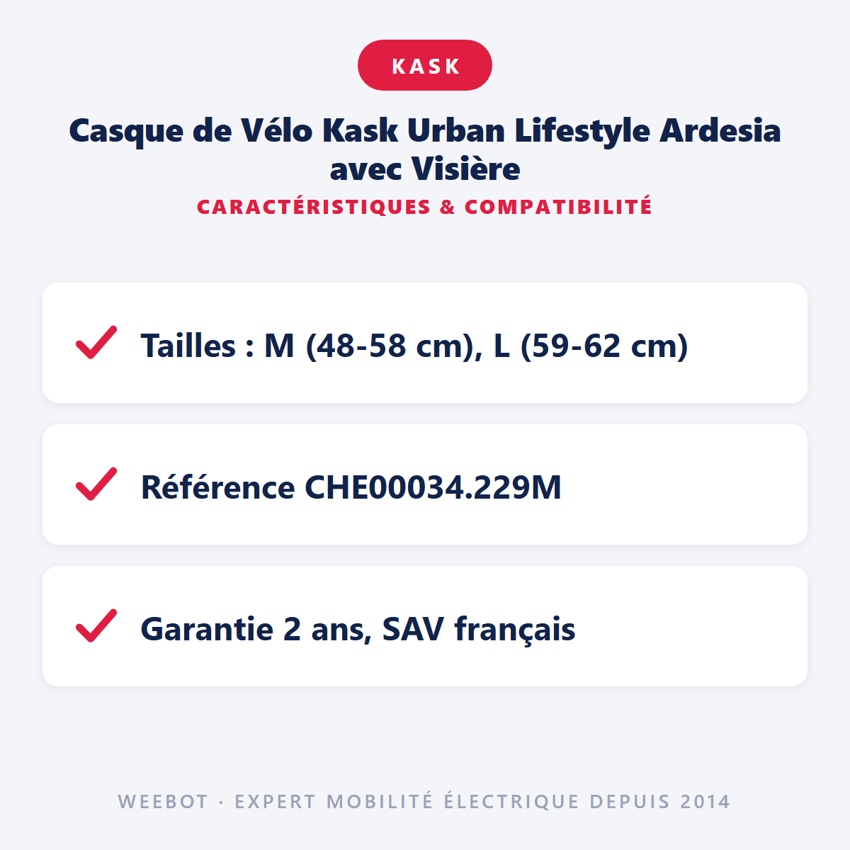 Casque de Vélo Kask Urban Lifestyle Ardesia avec Visière : caractéristiques et compatibilité