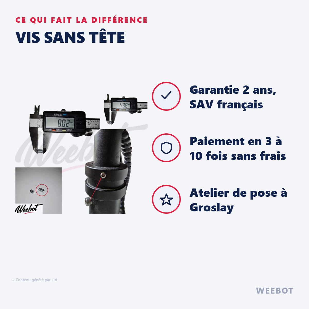 Vis Sans Tête : les points forts