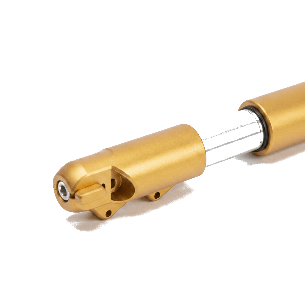Suspension Avant Réglable Gauche Dorée pour Trottinette Électrique Kaabo Wolf King GTR - Weebot