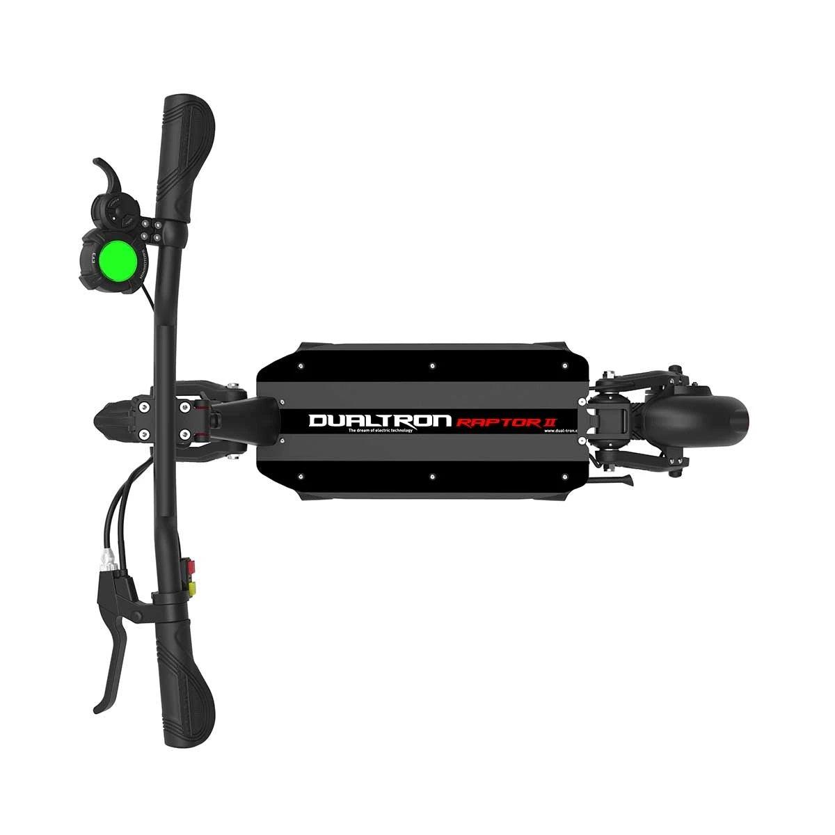 dualtron raptor2 trottinette electrique plateau logo