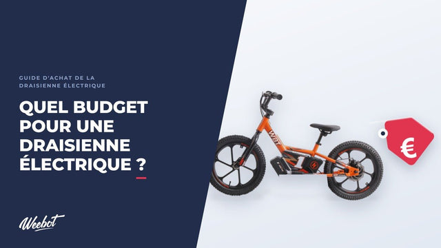 Quel budget pour une draisienne électrique enfant, et ce que ça coûte après