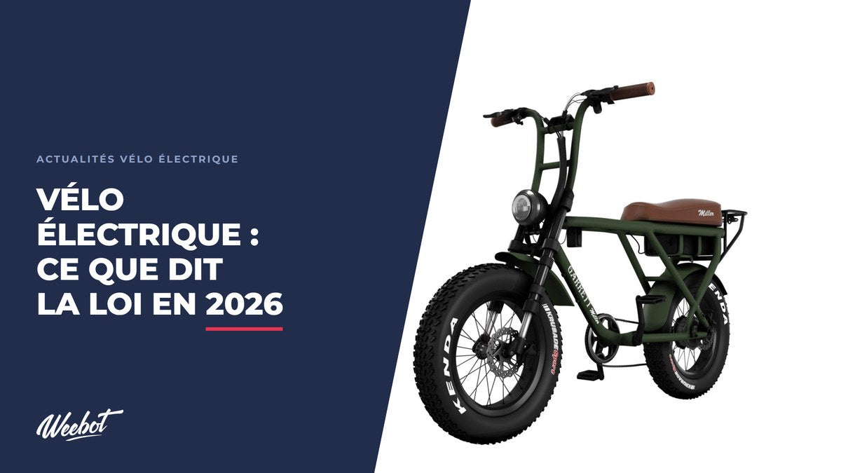 Réglementation du vélo électrique en 2026 : ce que dit la loi - Weebot