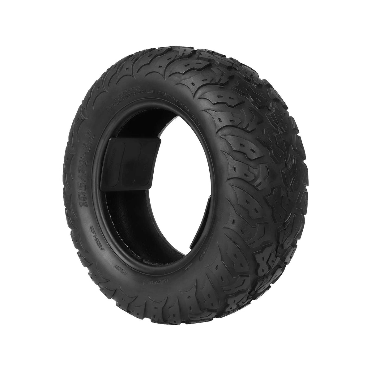 Pneu tubeless tout-terrain 12 pouces noir pour trottinette électrique