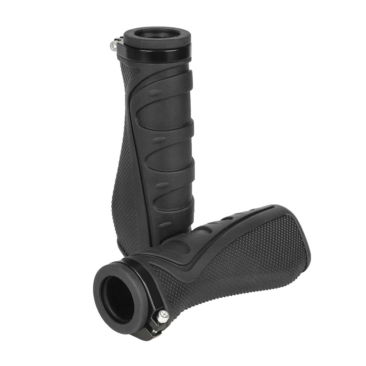 Poignées de Guidon Ergonomiques Antidérapantes Noires (Paire), vue 5
