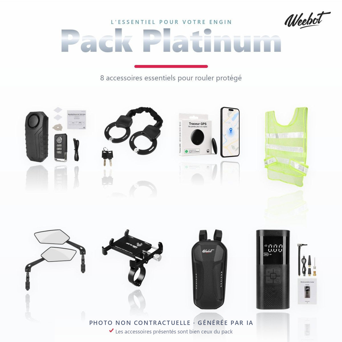 Pack Platinum - Accessoires - Weebot