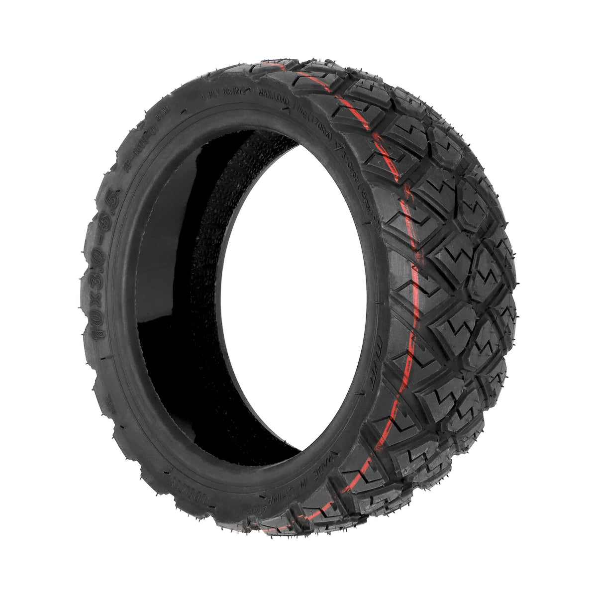 Pneu Tubeless Tout-Terrain 10 Pouces (10x3-6,5) Auto-Réparant avec Gel Anti-Crevaison, vue 4