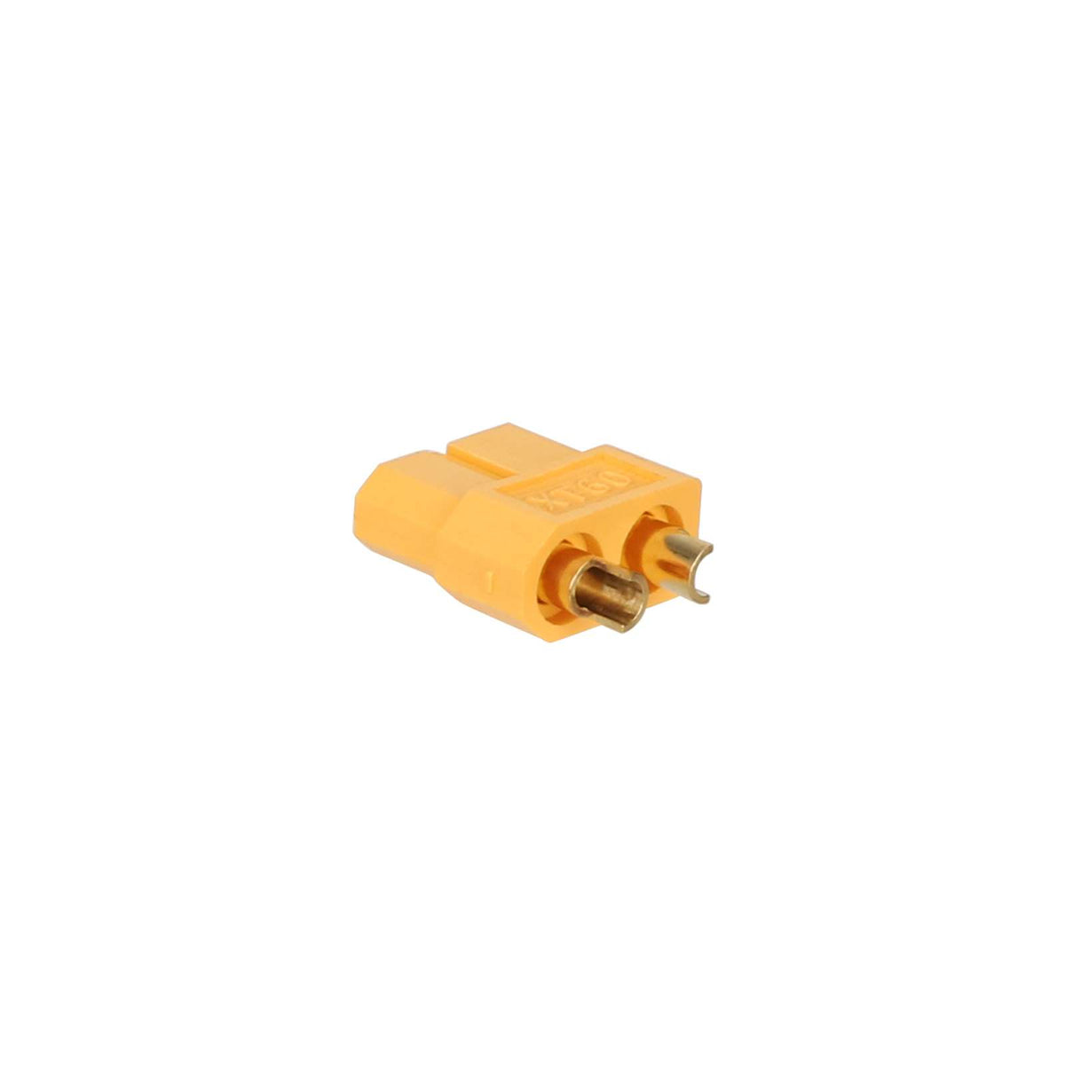 Connecteur XT60 Femelle Jaune, vue 3