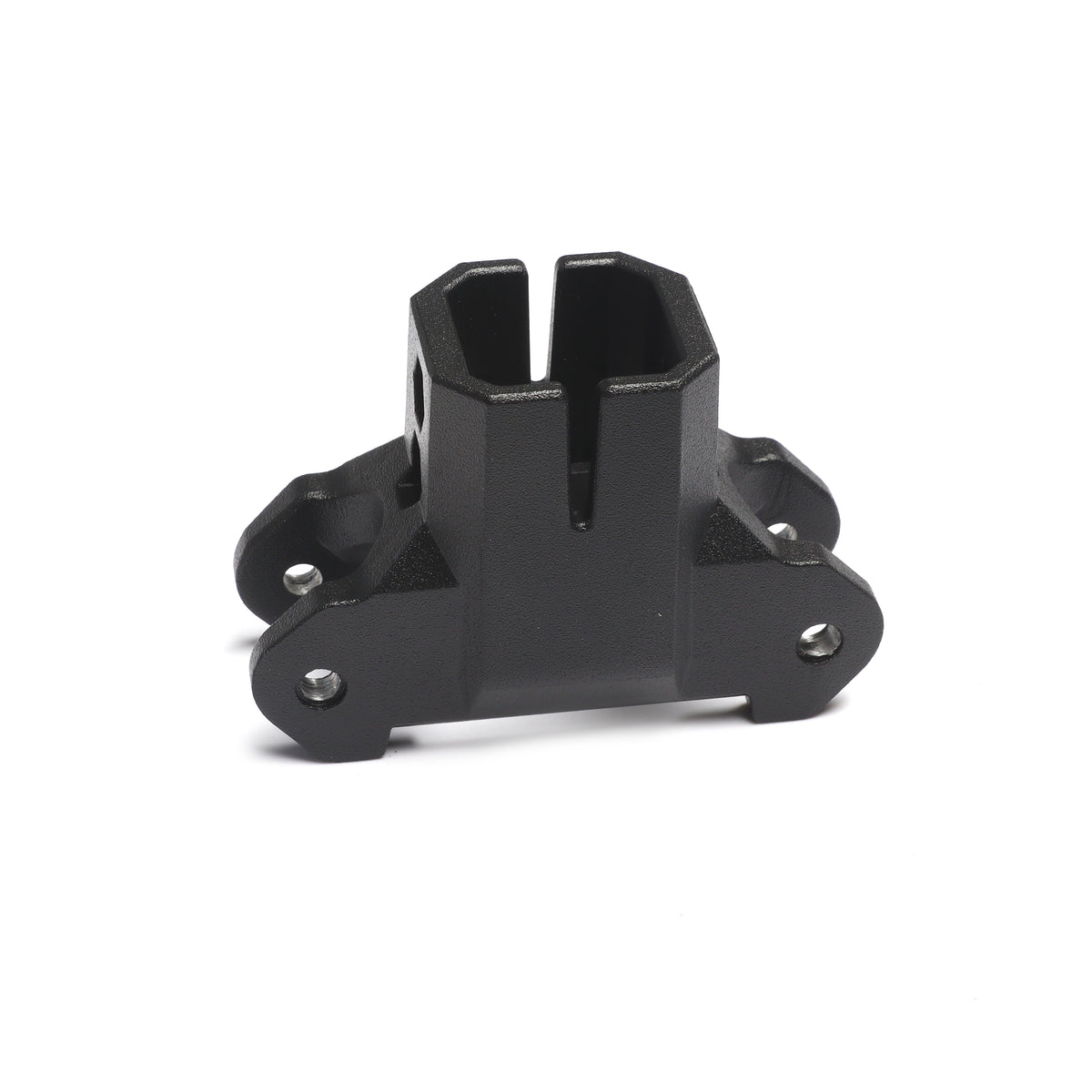 Support de guidon pliable noir de Dualtron Sonic N sur fond blanc