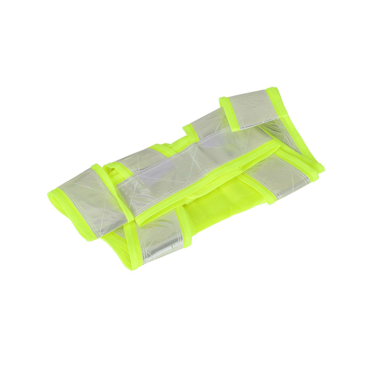 Gilet Réfléchissant en V Vert Fluo, vue 5