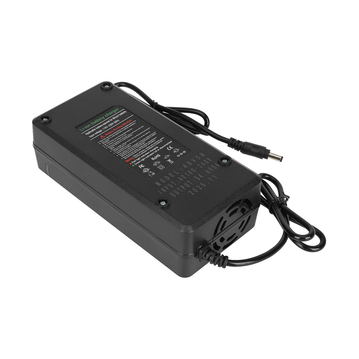 Chargeur Rapide 54,6V 5A Prise DC 2,1 mm, vue 6