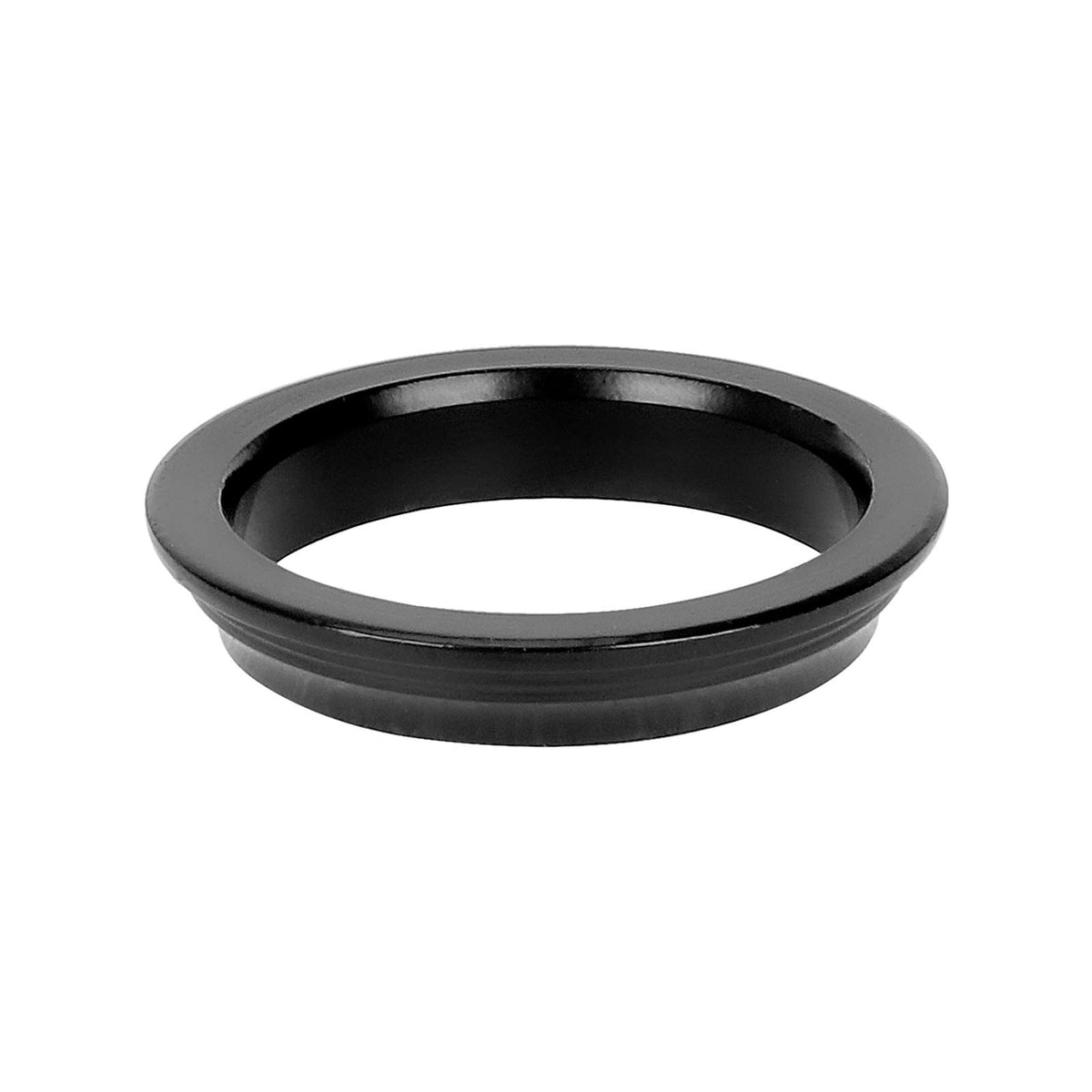 Bague de fixation de direction noire vue de trois quarts