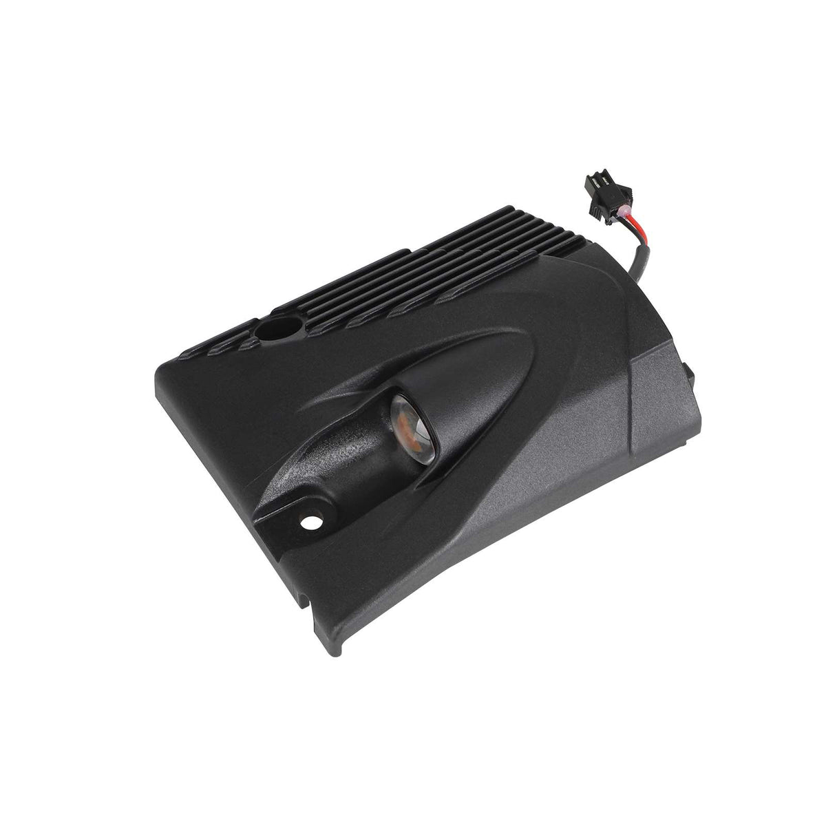 Feu latéral arrière gauche noir pour trottinette électrique avec son câble de connexion