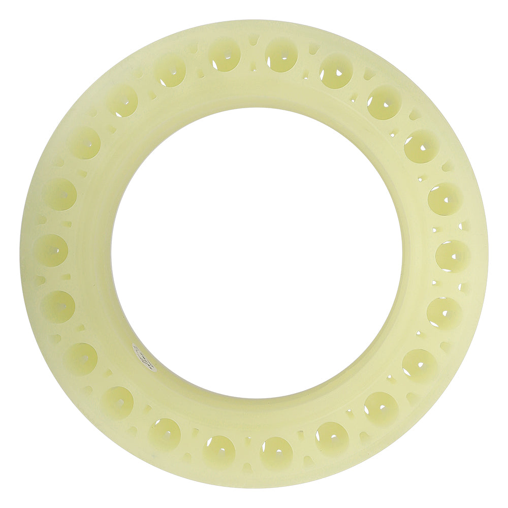 Pneu Plein Alvéolé 10 Pouces (60/70-6,5) Vert Fluorescent, Jaune et Bleu, vue 2