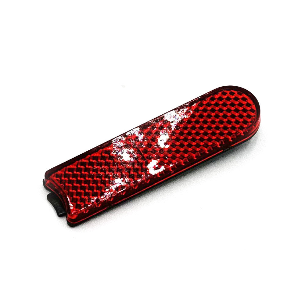 Catadioptre Avant Côté Moteur Rouge pour Trottinette Électrique