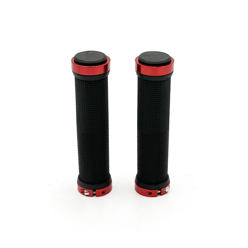 Poignées de Guidon avec Embouts Rouges pour Trottinette Électrique - Weebot