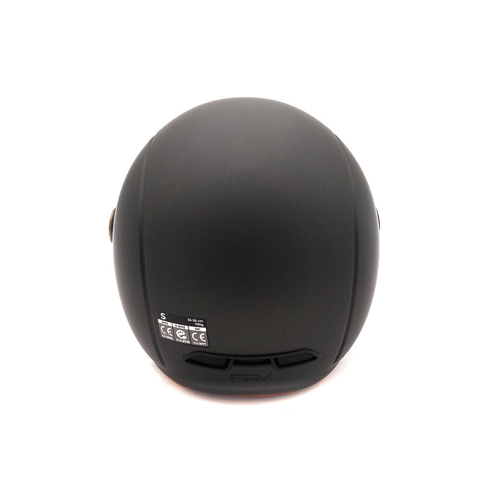 Casque Jet Gris Graphite Mat pour Trottinette Électrique