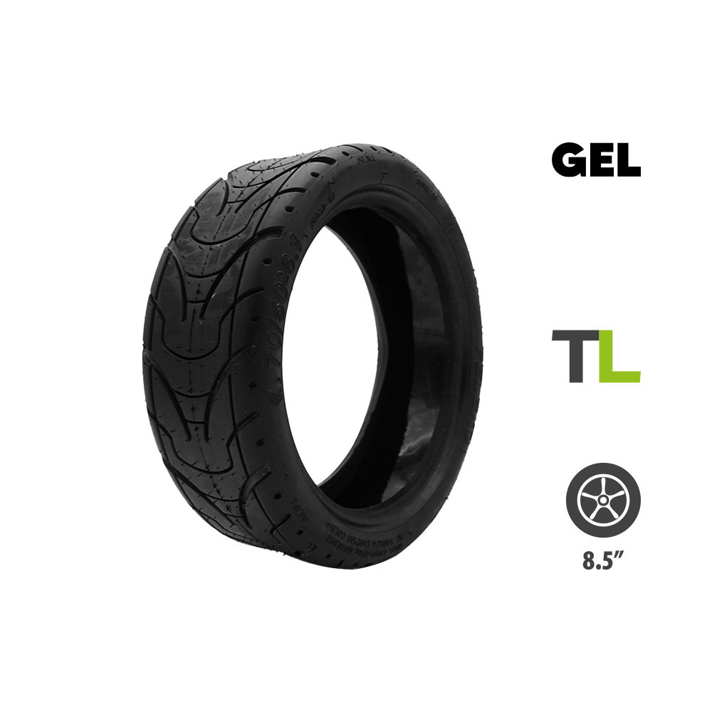 Pneu Tubeless 70/50 - 6.1 Avec Gel Anti Crevaison (8.5x3) pour Trottinette Électrique Minimotors Dualtron Aminia - Weebot