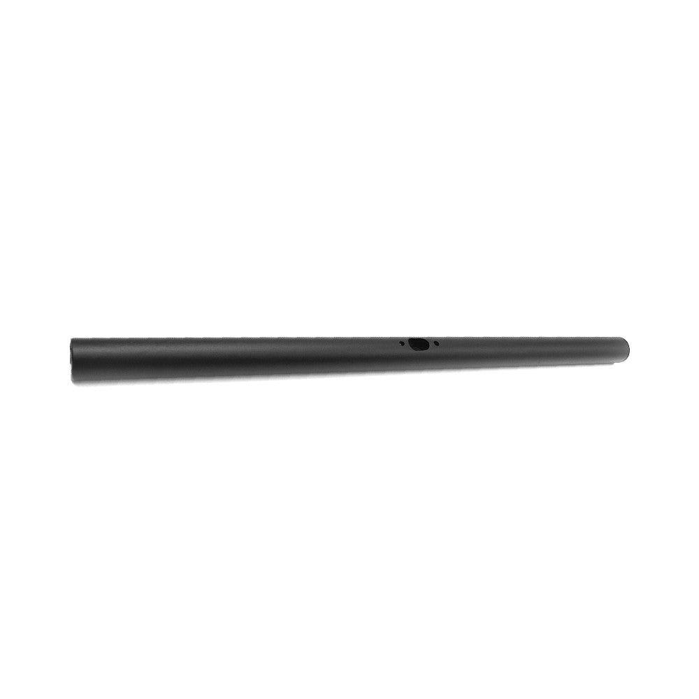 Guidon noir droit pour trottinette électrique avec trou central de passage de câbles