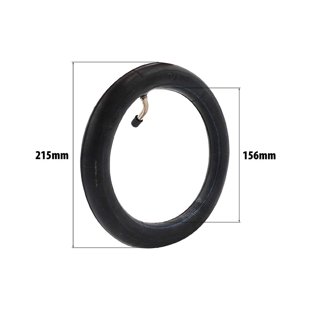 Chambre à Air 8,5 Pouces (8,5x2) Valve Coudée 70x45° pour Trottinette Électrique