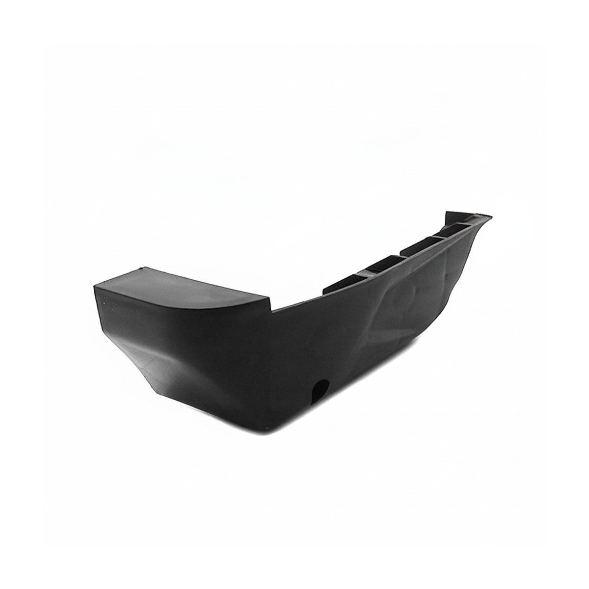 Angle avant gauche en plastique noir pour trottinette électrique