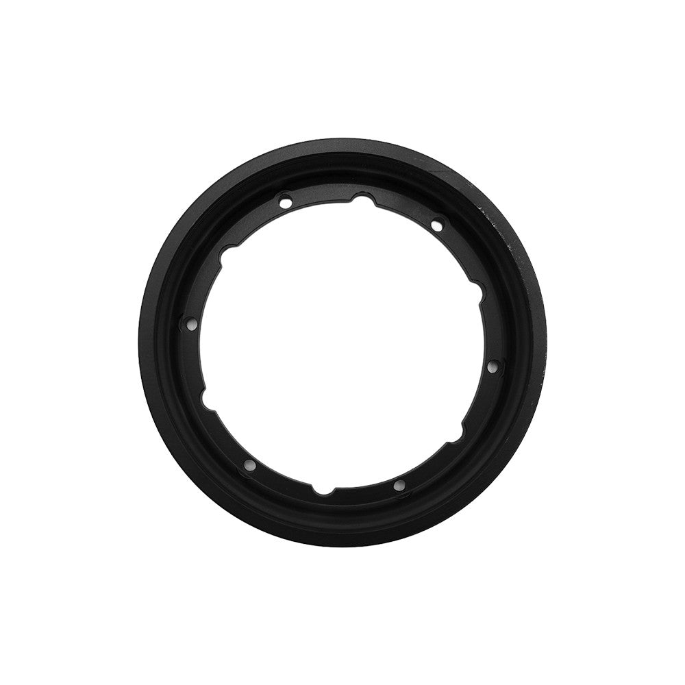 Jante moteur noire de KuKirin G2 Master vue de face