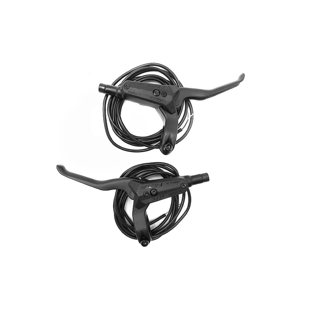 Kit Freins Hydrauliques NUTT 2 Pistons Connecteur SM (2 Étriers AR Droite/AV Gauche) pour Trottinette Électrique