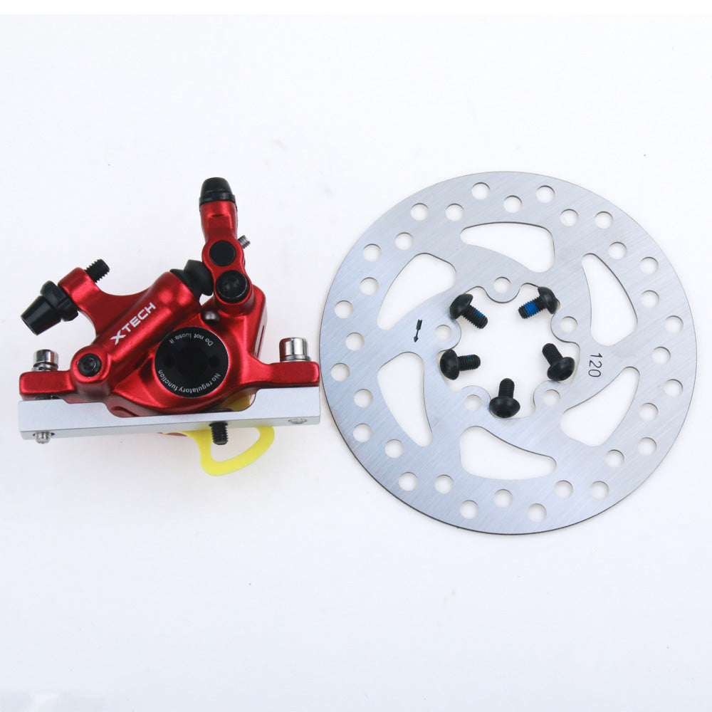 Adaptateur Étrier de Frein Xtech Argent 3 Trous avec Vis, vue 5