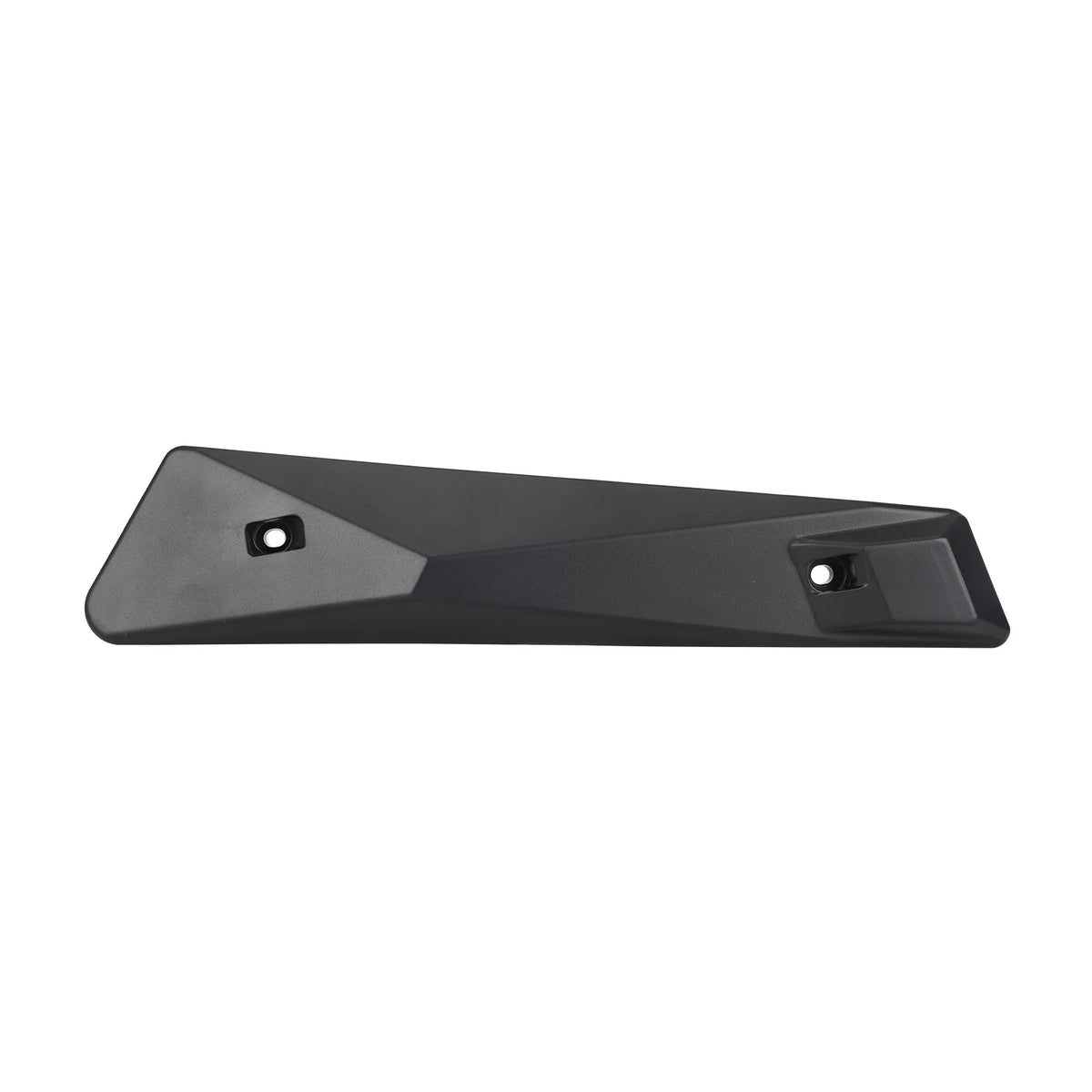 Cache de protection en plastique noir pour fourche avant gauche de trottinette électrique