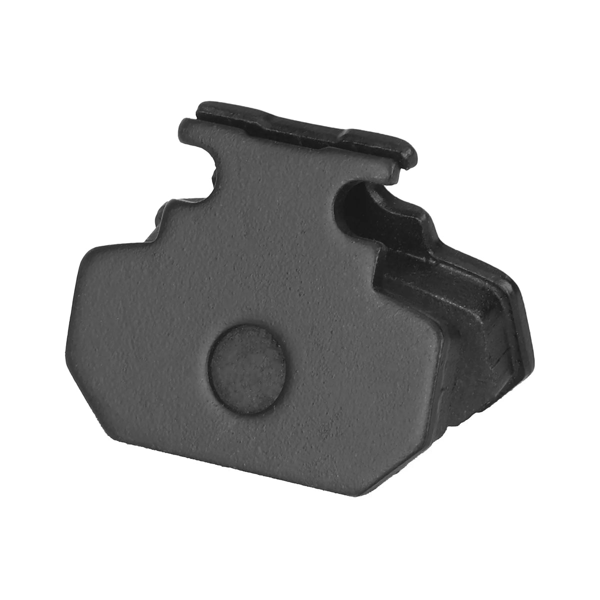 Plaquettes de frein noires pour trottinette électrique vues de profil