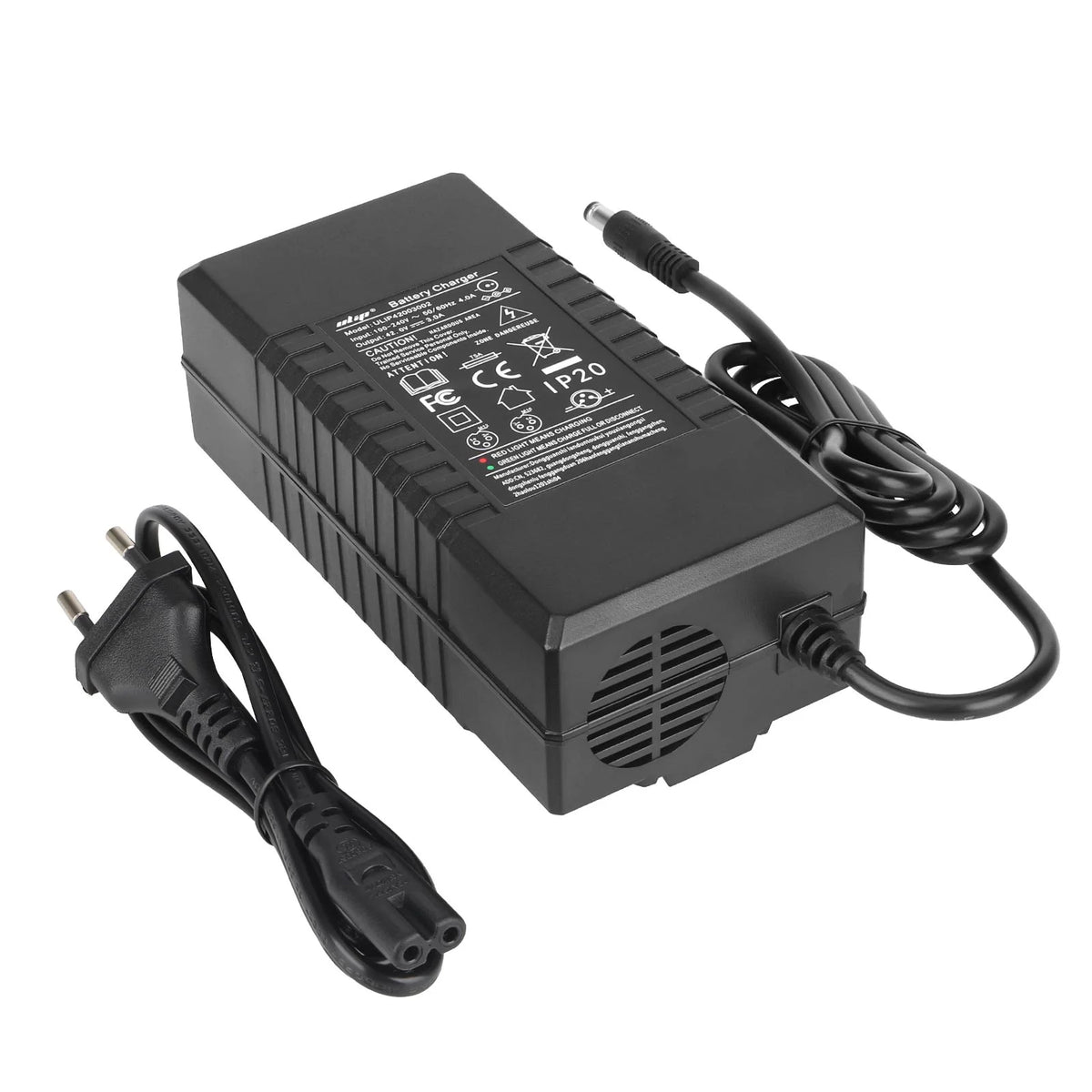 Chargeur 42V 3A Prise DC 2,1 mm, vue 6