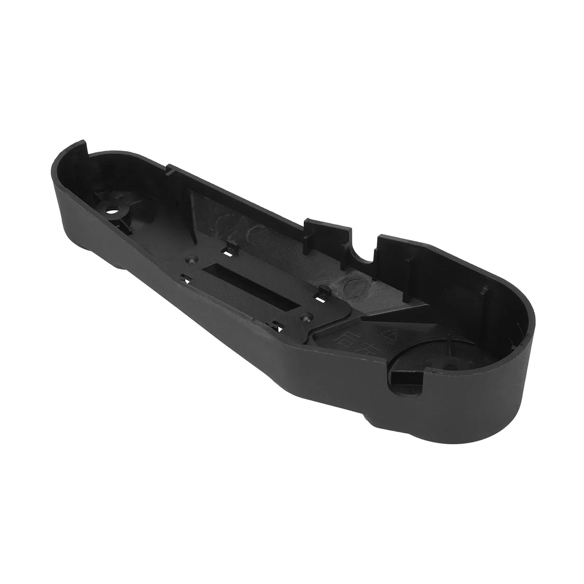 Cache en plastique noir pour bras oscillant arrière de trottinette électrique