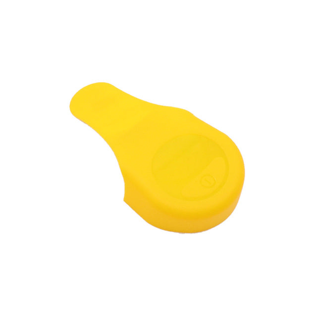 Housse de Protection en Silicone pour Écran d'Afficheur Jaune