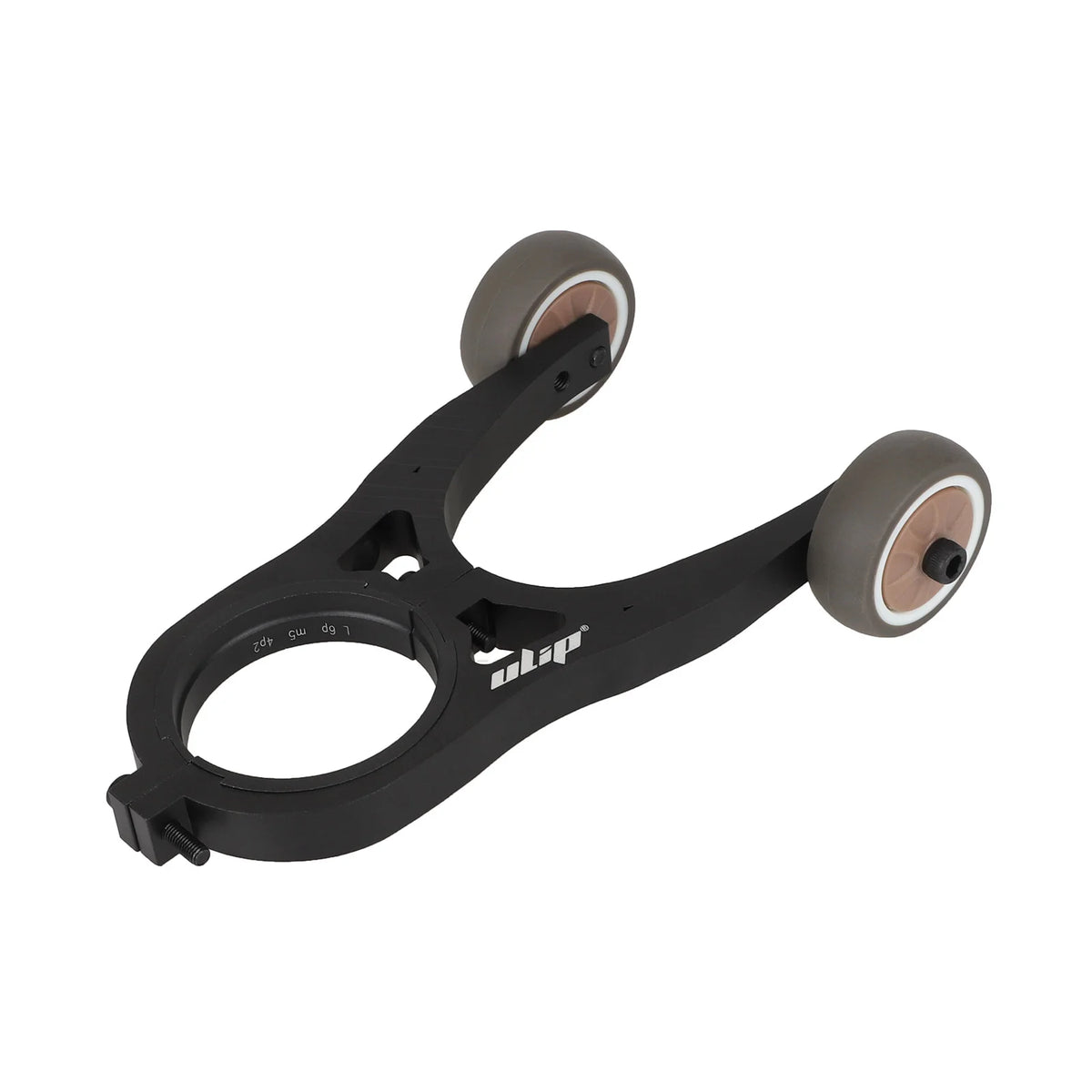Support Roulettes Auxiliaires Pliage Noir, vue 4