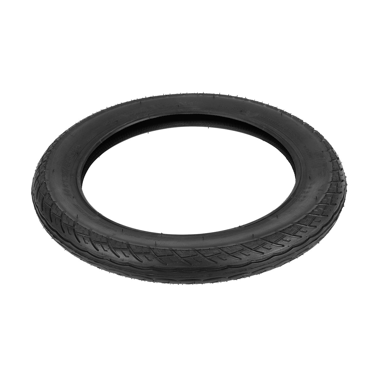 Pneu tubeless Chaoyang 14 pouces pour trottinette électrique noir vu en angle