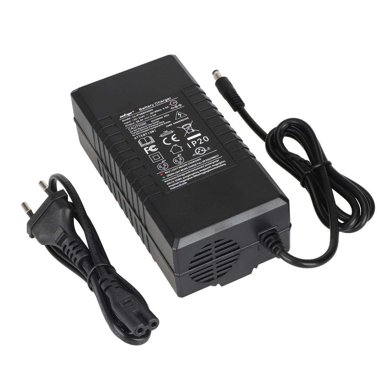 Chargeur 58,8V 3A Prise DC 2,1 mm, vue 5