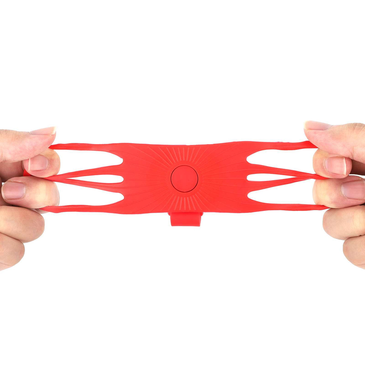 Support Téléphone Silicone Rouge, vue 6
