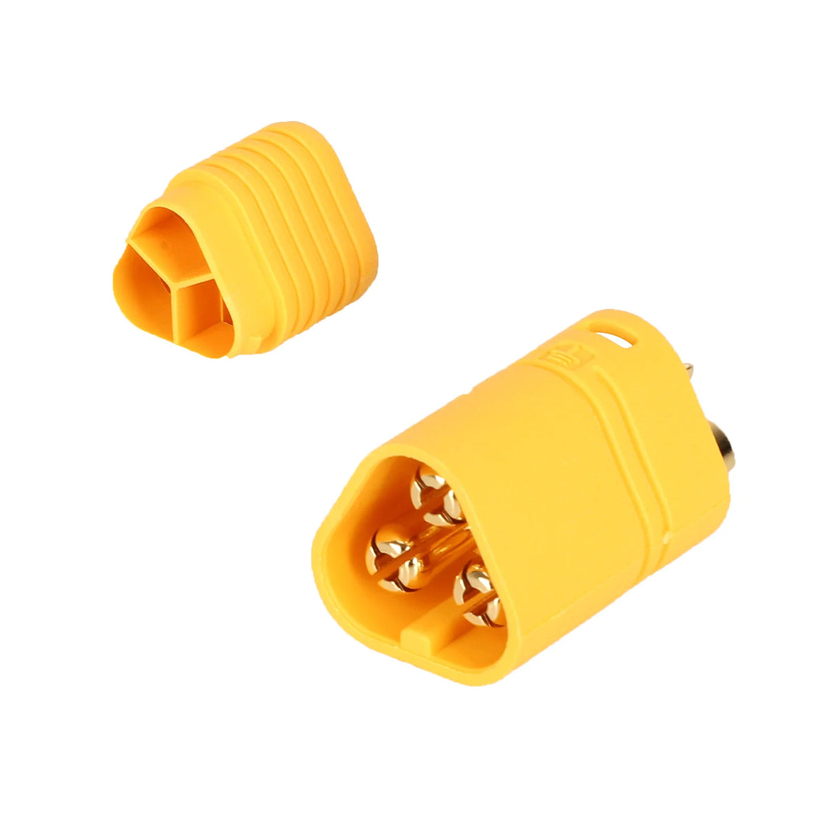 Connecteur Amass MT60-M Mâle Jaune, vue 4