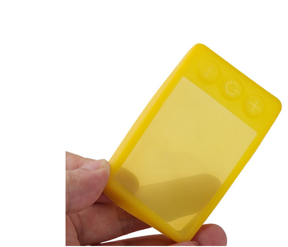 Housse de Protection en Silicone pour Afficheur S866 Jaune