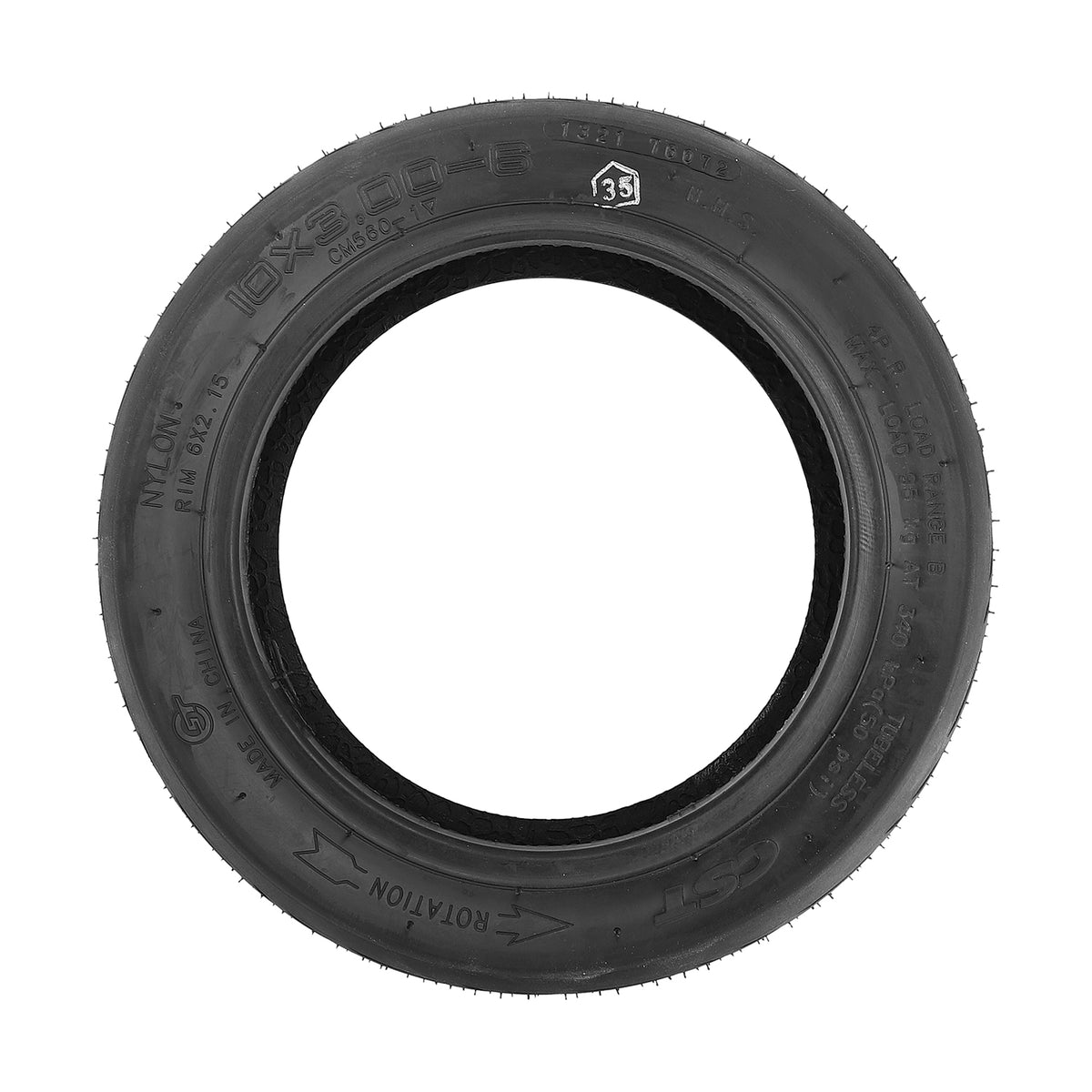 Pneu Tubeless CST 10 Pouces (10x3-6), vue 3