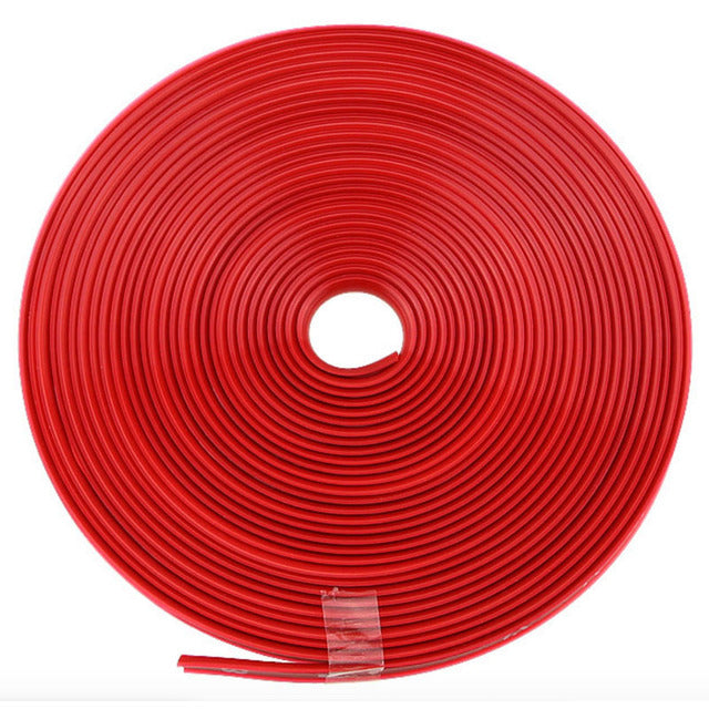 Bande de Protection Anti-Collision 8m Rouge