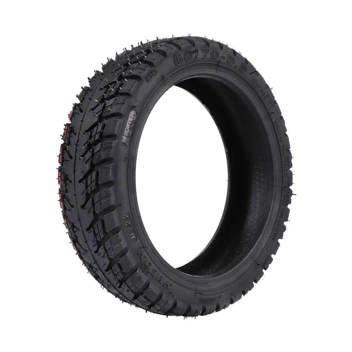 Pneu Tubeless Tout-Terrain 10 Pouces (60/70-6,5) avec Valve, vue 6