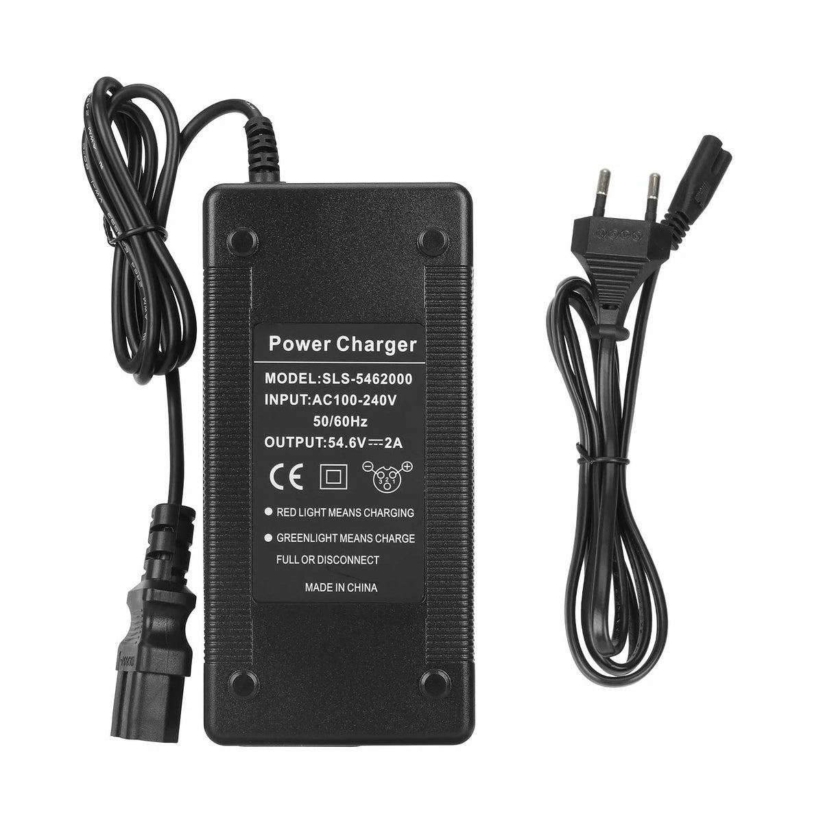 Chargeur 54,6V 2A Prise 3 Broches, vue 4