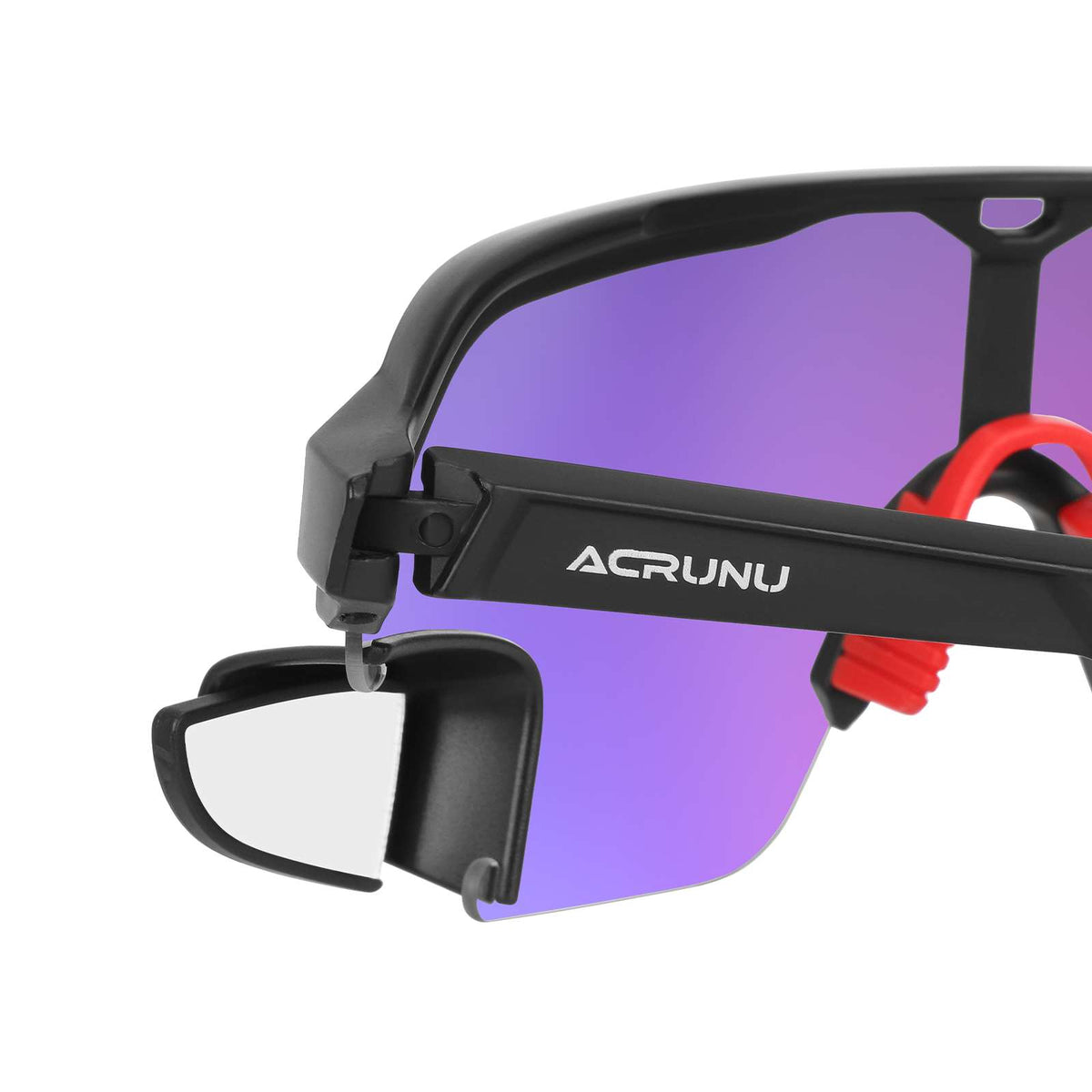 Lunettes de Cyclisme Photochromiques Rouge, vue 5